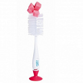 Щетка для Canpol babies соски и бутылочки 0+ (56/122) Pink