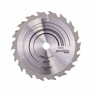 Диск пильный Bosch 160х16 мм 18 зубьев 2608640785