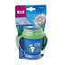 Поильник-непроливайка Lovi 360° Follow the Rabbit 210мл 9м+ 1/535new Blue/Green