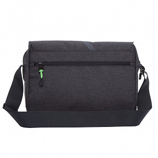 Сумка молодежная GRIZZLY MM-805-4 black/lime