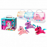 Мягкая игрушка в переноске Darun toys Единорог DR5011