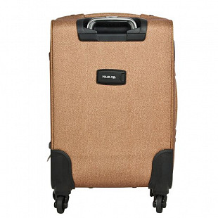 Чемодан малый Polar 20" 2-ой Р8593 light brown