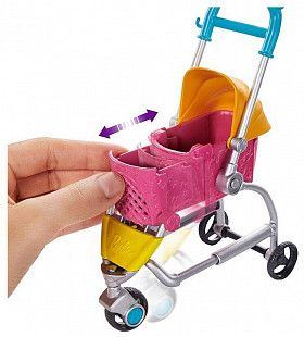 Кукла Barbie Прогулка со щенками GHV91 GHV92