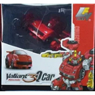 Трансформер Lubo Valiant Q Car J8028 red