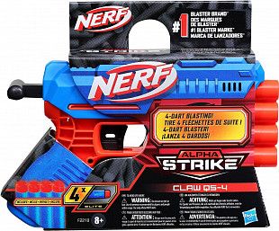 Бластер Nerf Альфа Страйк Кло Alpha Strike Claw QS-4 (F2218)