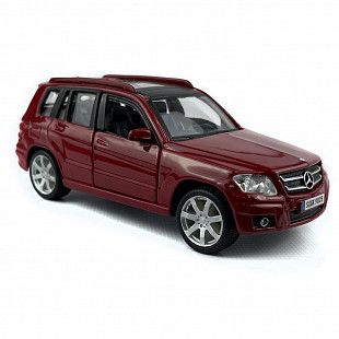 Коллекционная машина Bburago 1:32 Mercedes-Benz GLK-Class (18-43016) red
