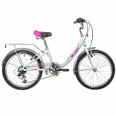 Велосипед Novatrack Ancona 20" (2019) White 20AH6V.ANCONA.WT9