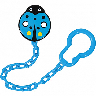 Прищепка для пустышки Canpol babies Божья коровка 10/873 Blue