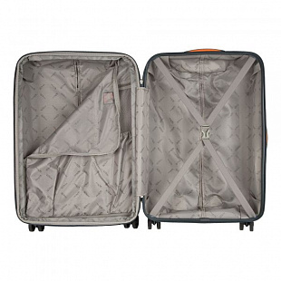 Чемодан малый Polar 20" 3-ой Р1933 dark grey