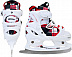 Коньки раздвижные Tempish Verso Lady Ice Red