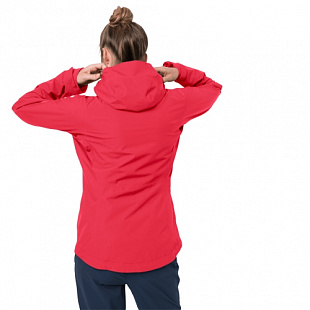 Куртка женская Jack Wolfskin Eagle Peak Jacket W tulip red