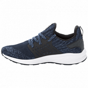 Полуботинки мужские Jack Wolfskin Coogee Knit Low M dark blue / ocean wave
