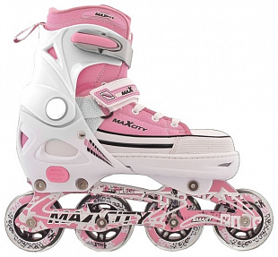 Роликовые коньки Maxcity Smart pink
