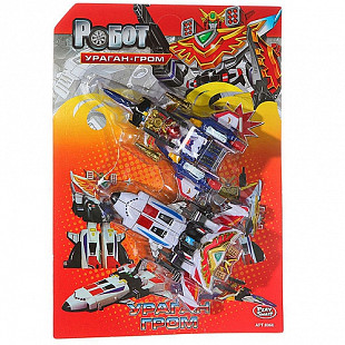 Трансформер Play Smart Ураган-гром 8060 white/blue/red