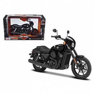 Масштабная модель мотоцикла Maisto 1:12 Харлей Дэвидсон 2015 Harley Davidson Street 750 (32320) black