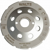 Алмазная чашка Walte Бетон Standart сегм. 2-х рядная 125х6,6х7х22,23 WL0139-125/07