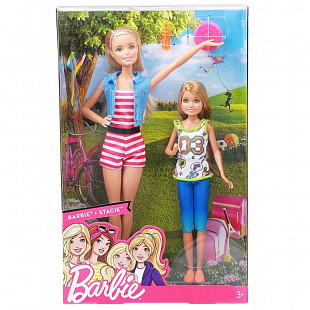 Набор кукол Barbie Сестры Скиппер и Стейси DWJ63 DWJ64