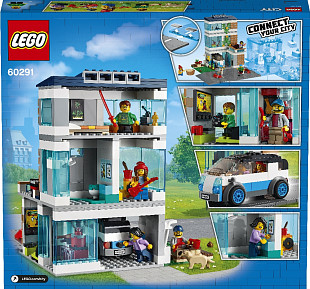 Конструктор LEGO Современный дом для семьи 60291