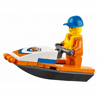 Игровой набор LEGO Сити спасательный самолет береговой охраны 60164