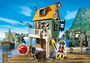 Игровой набор Playmobil Замаскированный Пиратский Форт с Руби 4796