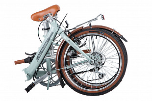 Велосипед Novatrack Aurora 20" (2020) 20FAURORA6S.BL20 light turquoise