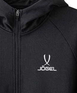 Олимпийка с капюшоном детская Jogel ESSENTIAL Athlete Jacket FZJD4JU0121.99 black