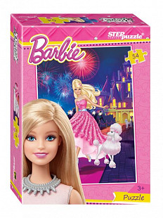 Мозаика Step Puzzle 54 Mattel Барби 71143