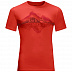 Футболка мужская Jack Wolfskin Crosstrail Graphic T M lava red