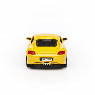 Коллекционная машина Bburago 1:32 Porsche Cayman S (18-43003) yellow