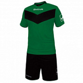 Футбольная форма Givova Vittoria Mc Kitt04 green/black