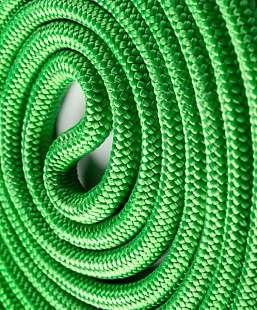 Скакалка для художественной гимнастики Amely 3 м RGJ-104 green