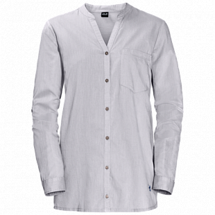 Рубашка женская Jack Wolfskin Indian Springs Shirt Women white rush stripes