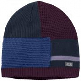 Шапка детская Jack Wolfskin Stormlock Patch Cap Kids midnight blue