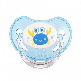 Пустышка анатомическая силиконовая Canpol babies Love&Sea 6-18 мес. (22/507) blue