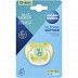 Пустышка Canpol babies Toys Силиконовая Симметричная 0-6 мес. (23/291) yellow