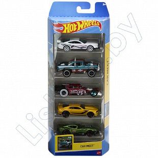 Набор машинок Hot Wheels Car Meet 5 шт. (1806 HLY78)