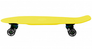 Penny board (пенни борд) Y-Scoo Big Fishskateboard 27 402-G Yellow-Green-Black