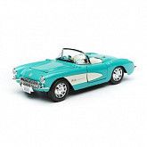 Масштабная модель автомобиля Maisto 1:24 Шевроле Корвет (1957) (31275) blue
