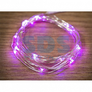 Гирлянда Neon Night Роса 2 м, 20 диодов pink 303-007