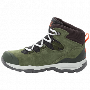 Ботинки детские Jack Wolfskin Mtn Attack 3 Lt Texapore Mid K khaki / phantom
