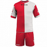 Футбольная форма Givova Kit Combo KITC22 red/white