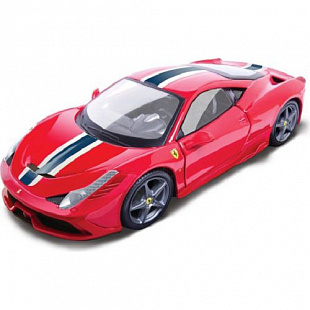 Коллекционная машина Bburago Ferrari 458 (18-16002) red