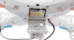 Квадрокоптер MJX X705C с Wi-Fi камерой X705C (белый)