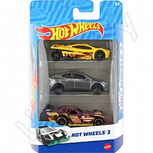 Набор машинок Hot Wheels 3 шт. (K5904 №119)