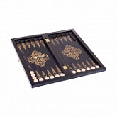 Нарды средние Тигры 060-12 48х24х4 см Black/Gold