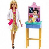 Набор игровой Barbie Любимая профессия Педиатр (DHB63 GTN51)