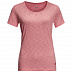 Футболка женская Jack Wolfskin Travel Drape T W rose quartz