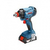 Аккумуляторный ударный гайковерт Bosch GDX 180-LI + набор бит 0615990L2A