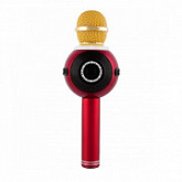 Колонка с функцией Караоке Микрофона Wster WS-878 red