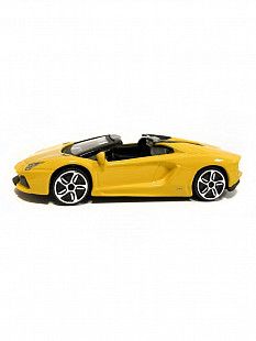Машинка Bburago 1:43 Lamborghini Aventador LP700-4 Roadster (18-30000/18-30249) yellow